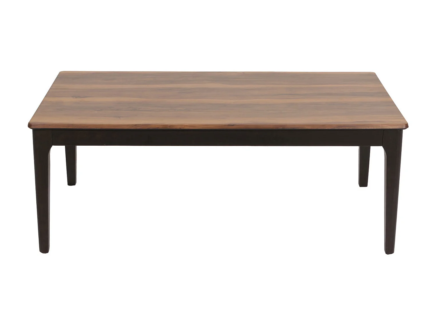 Table basse table d'appoint bois marron 77 x 11 x 128 cm 04_0008459