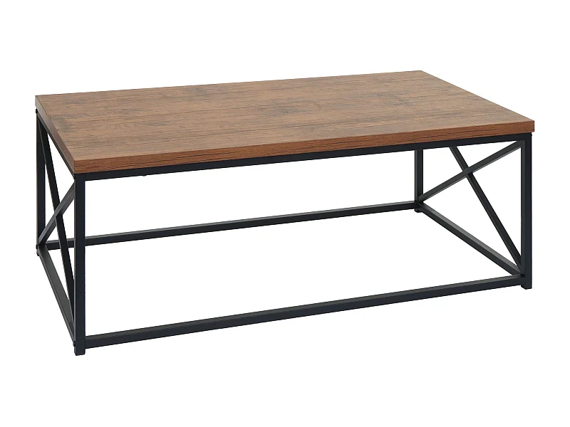 Table basse surface avec PVC beige 70 x 9 x 118 cm 04_0008423