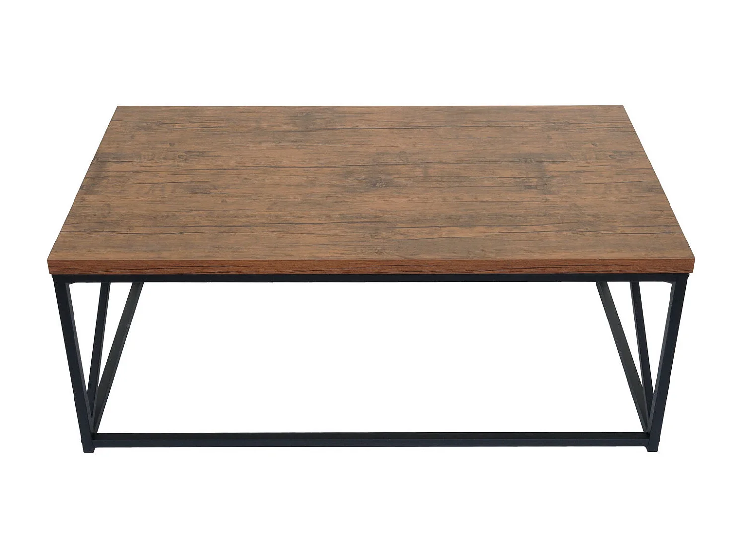 Table basse surface avec PVC beige 70 x 9 x 118 cm 04_0008423