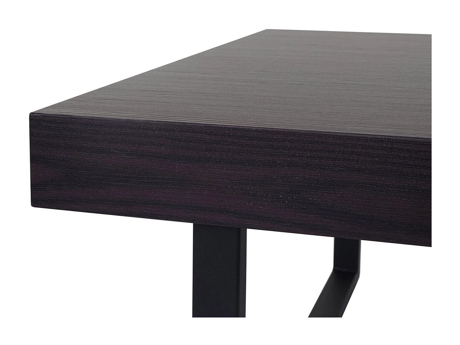 Table basse 40x110x60 cm métal marron 72 x 16 x 119 cm 04_0008478