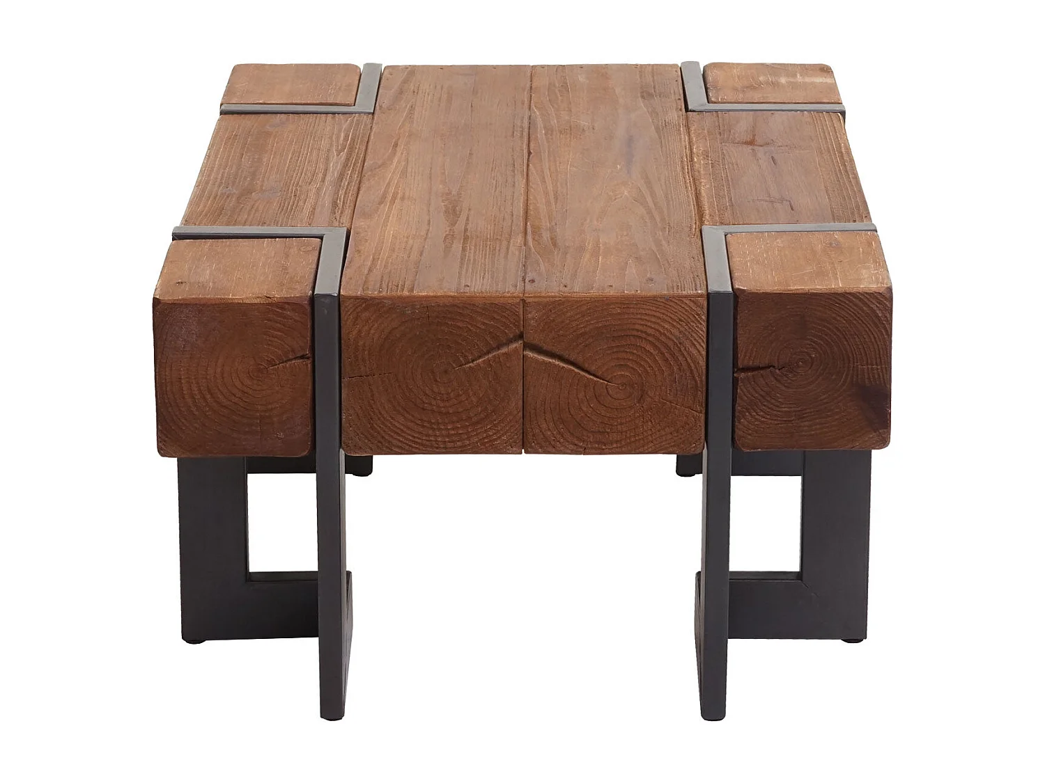 Table basse hwc-a15 table bois marron 68 x 26 x 70 cm 04_0008417