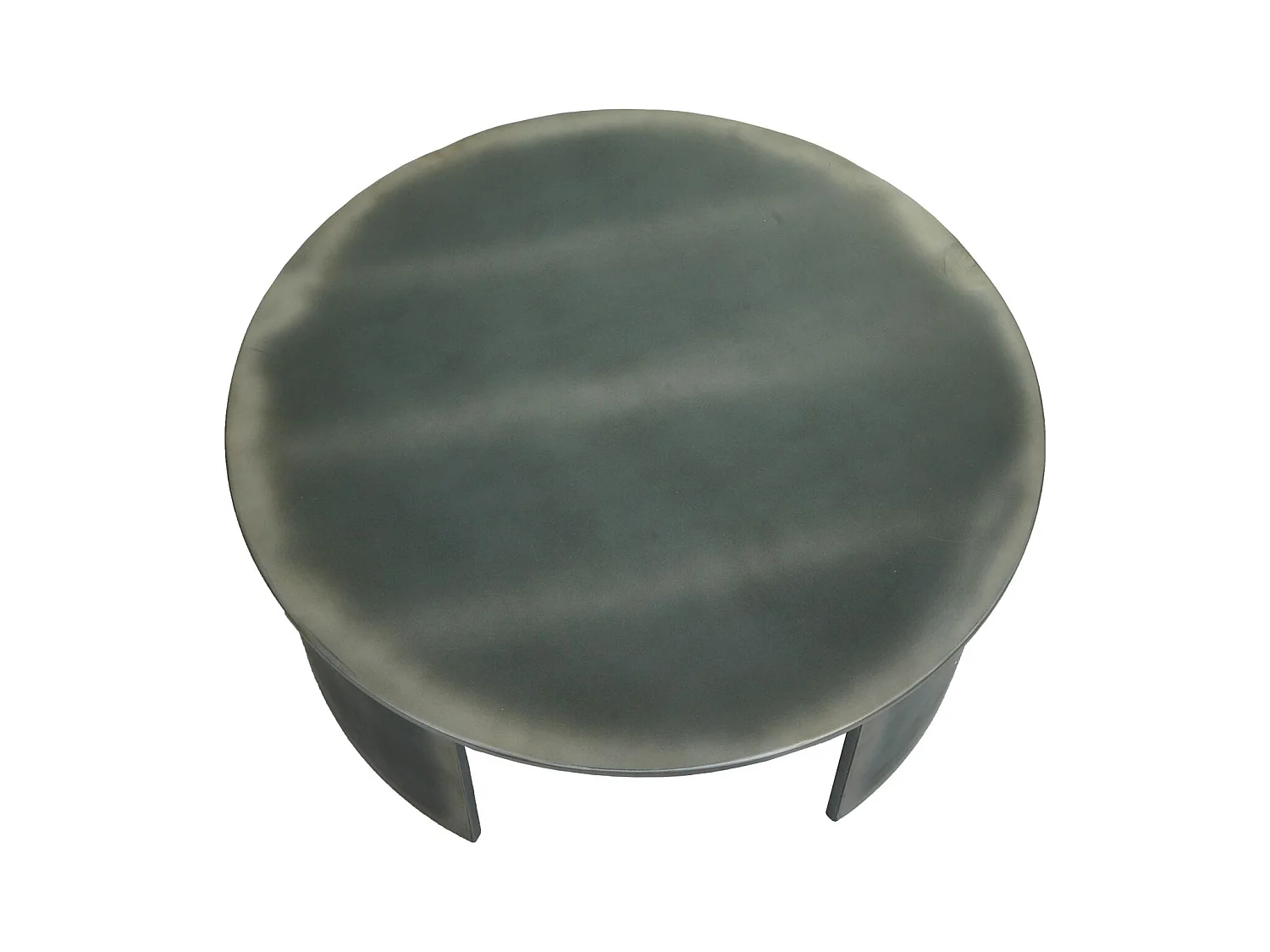 Table basse table d'appoint métal marron 85 x 38 x 87 cm 04_0008441