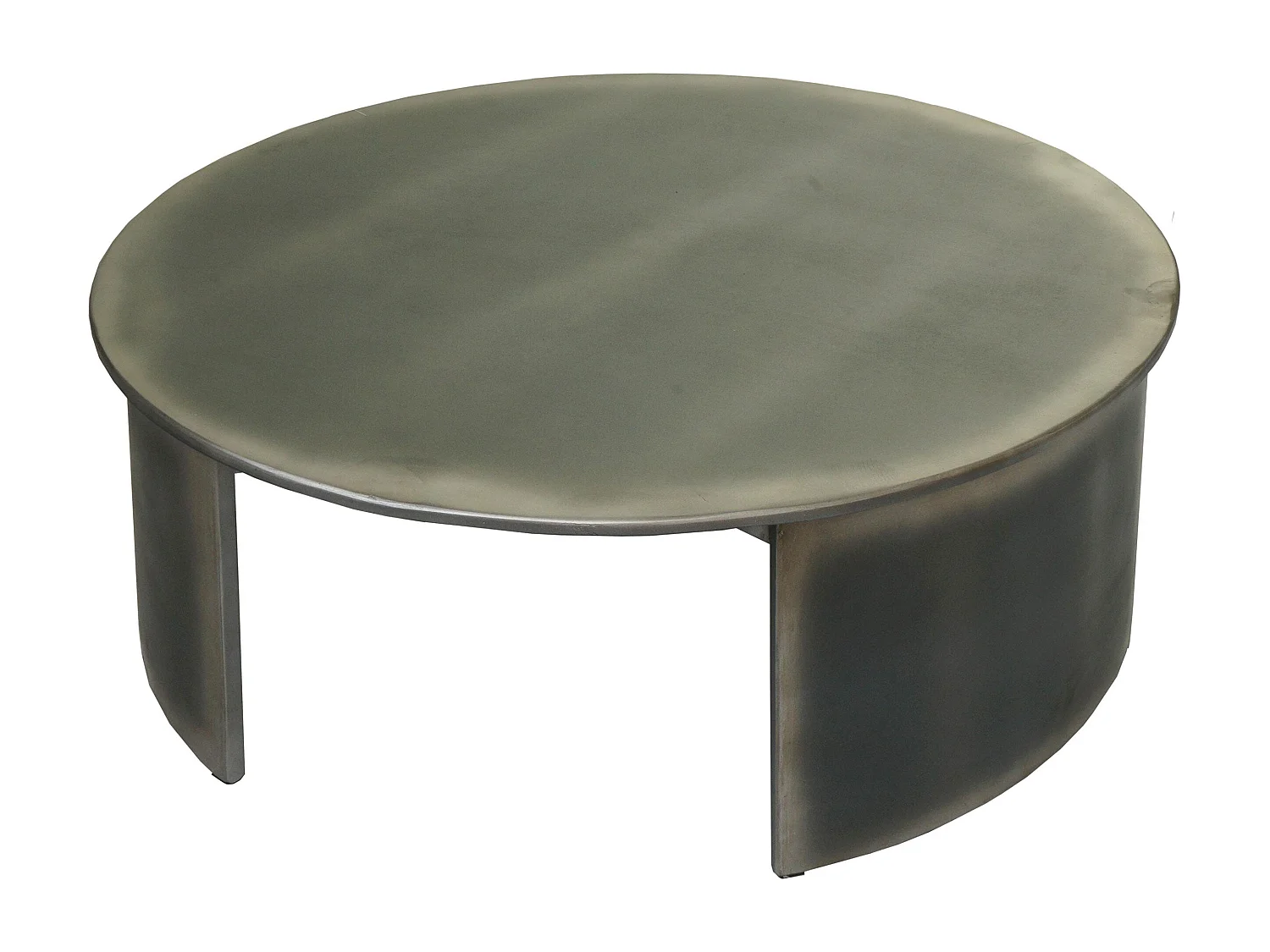 Table basse table d'appoint métal marron 85 x 38 x 87 cm 04_0008441