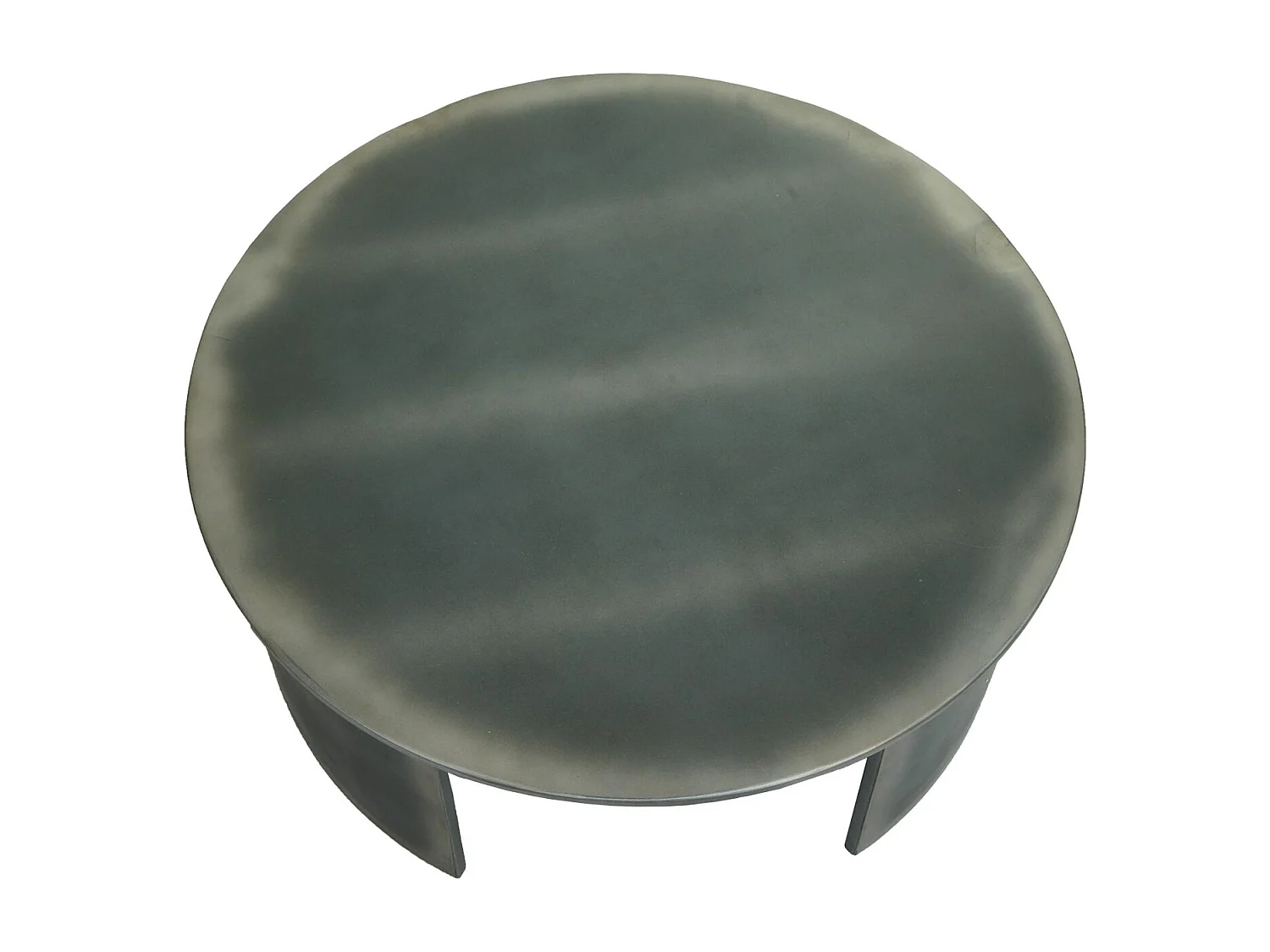 Table basse table d'appoint métal marron 85 x 38 x 87 cm 04_0008441