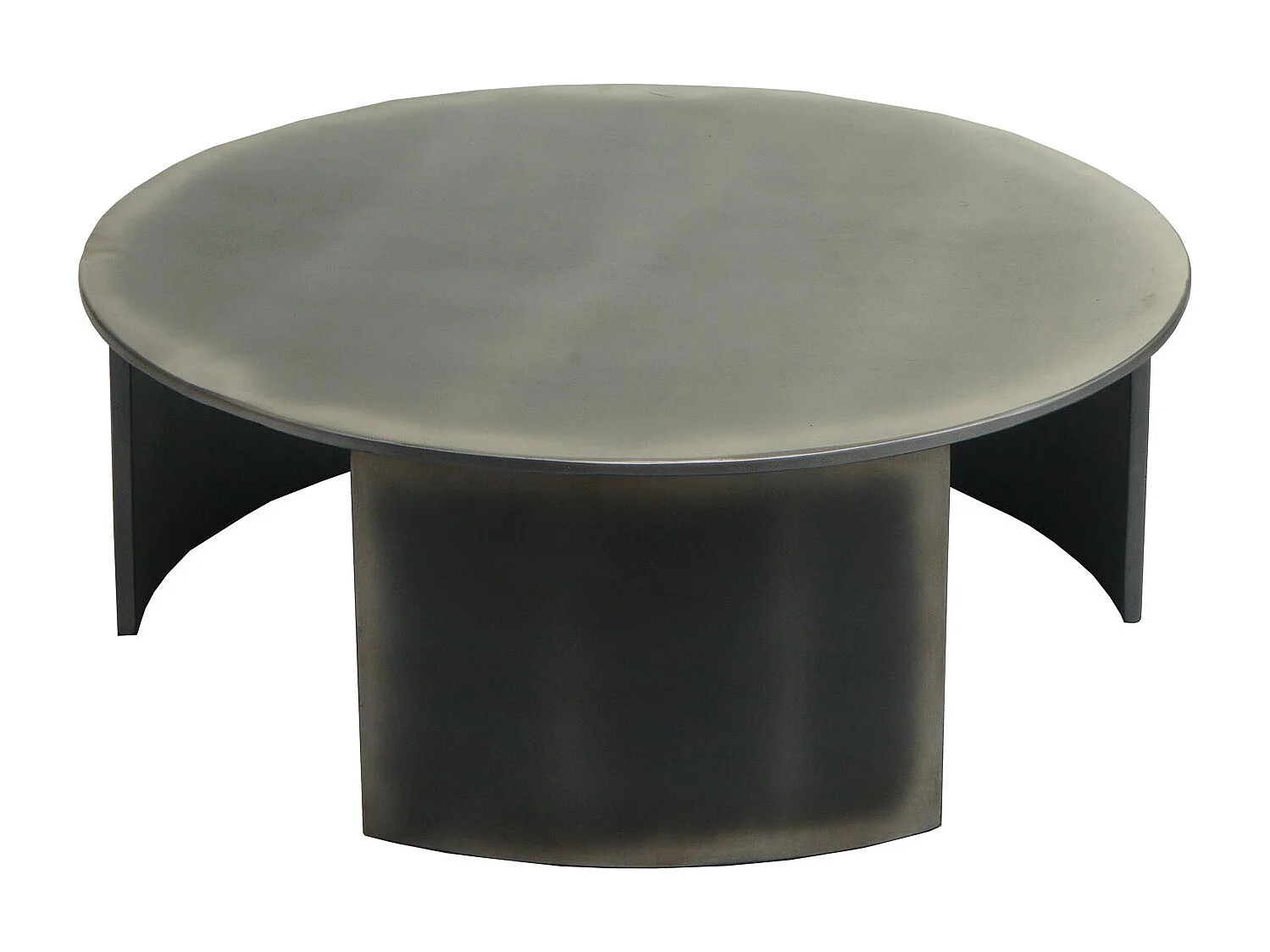 Table basse table d'appoint métal marron 85 x 38 x 87 cm 04_0008441