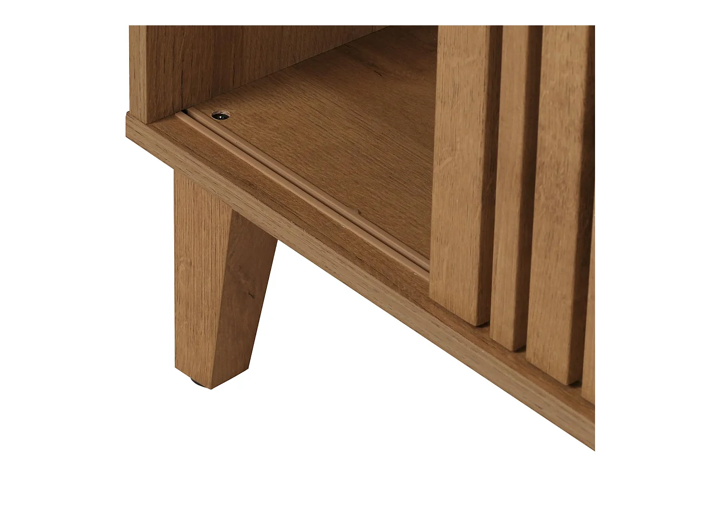 Table basse 2 compartiments bois blanche 114 x 59 x 52 cm 04_0008454