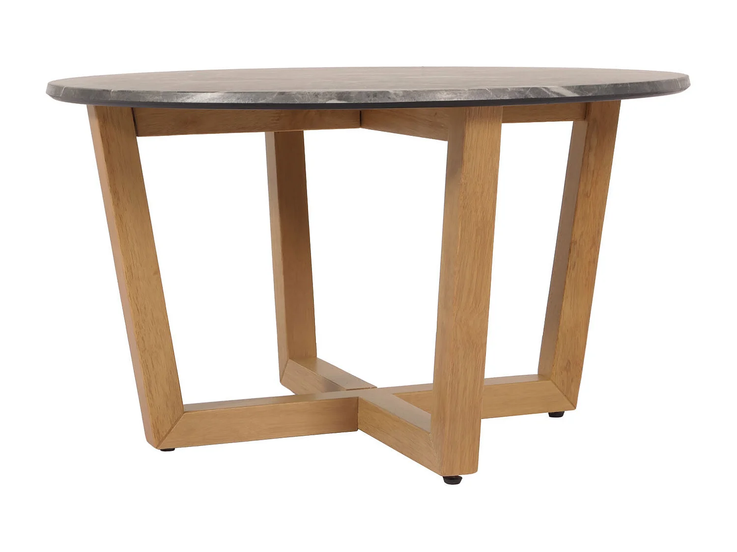 Table basse table d'appoint bois marron 87 x 10 x 93 cm 04_0008463