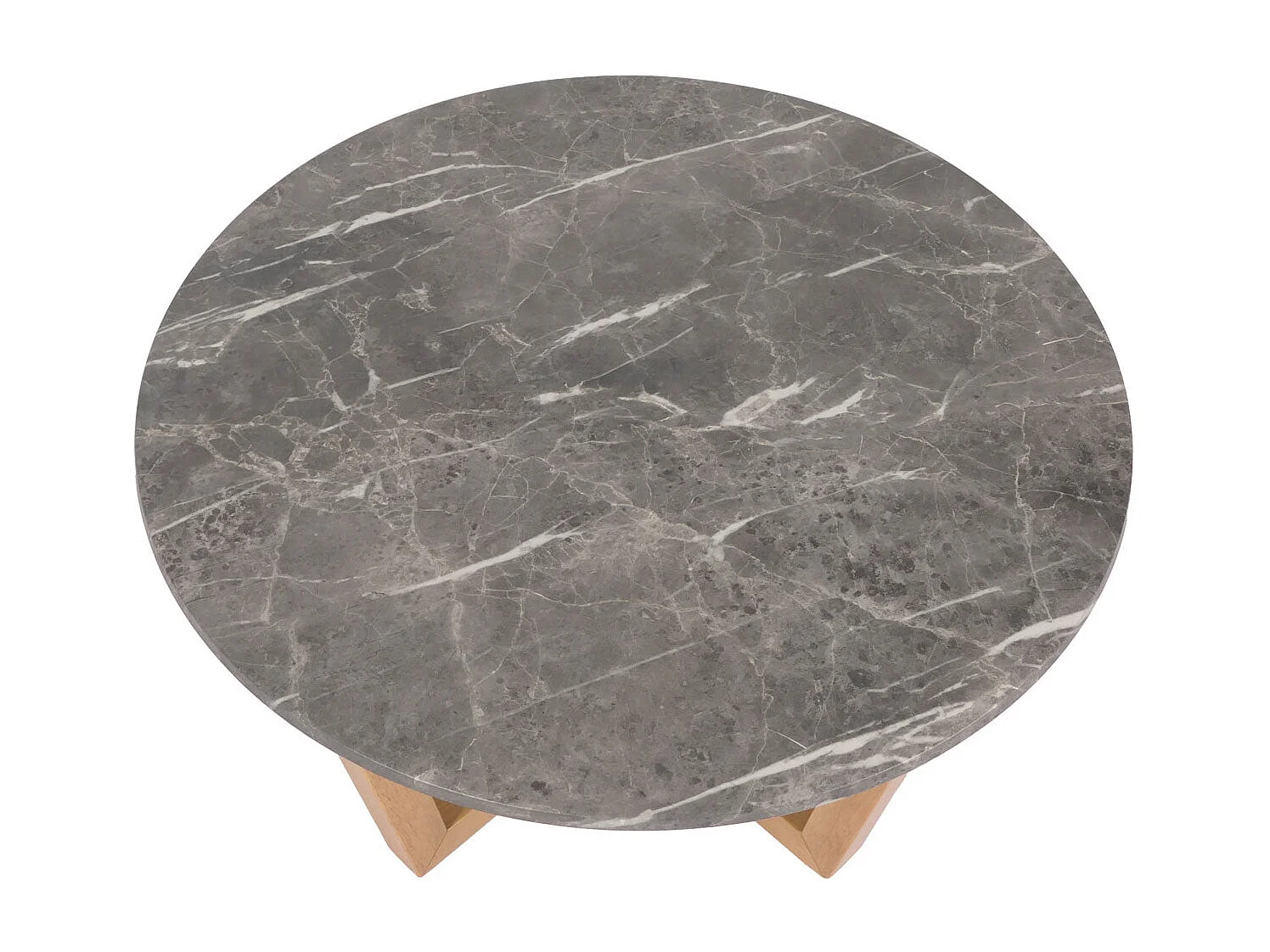 Table basse table d'appoint bois marron 87 x 10 x 93 cm 04_0008463