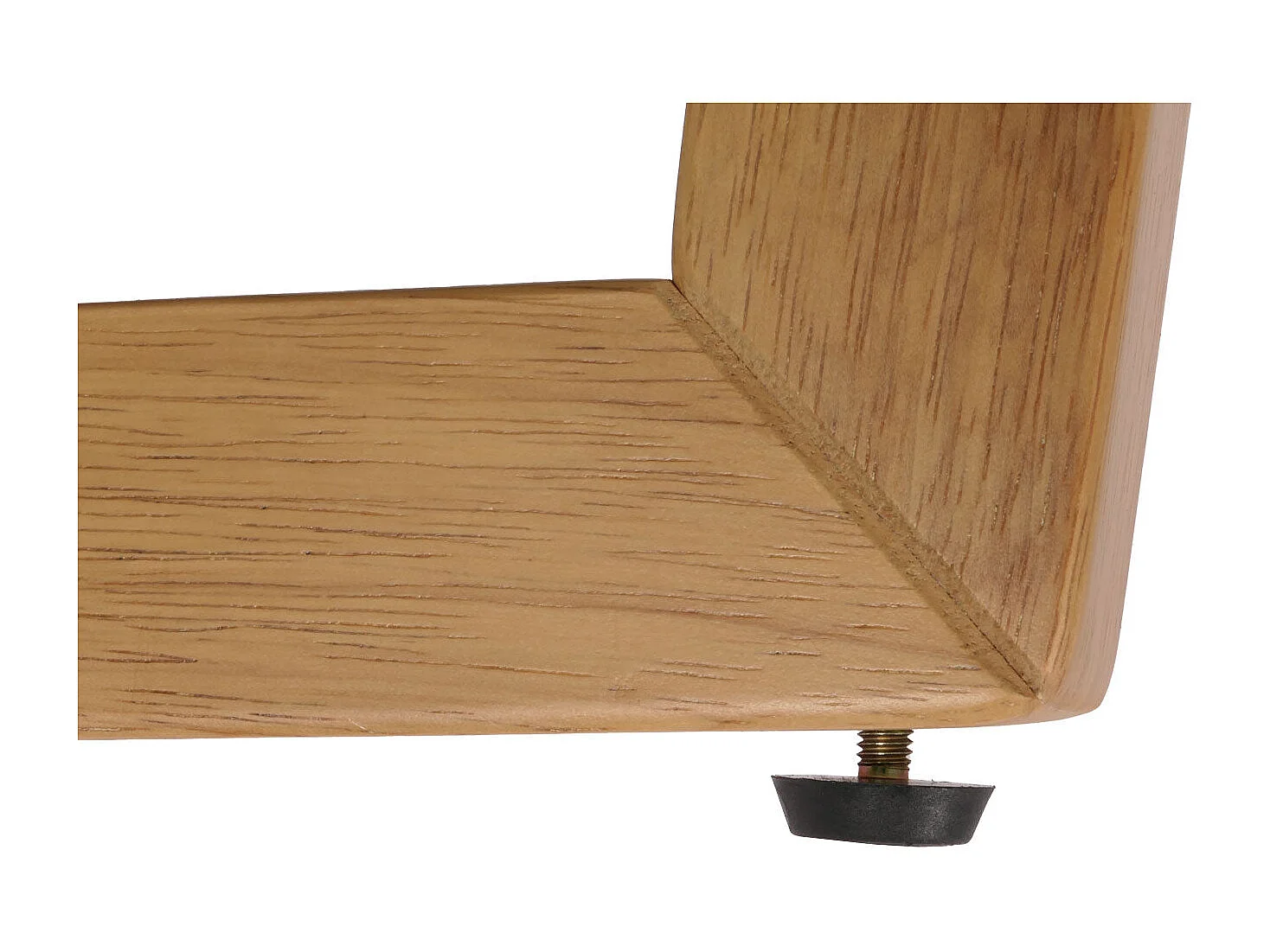 Table basse table d'appoint bois marron 87 x 10 x 93 cm 04_0008463