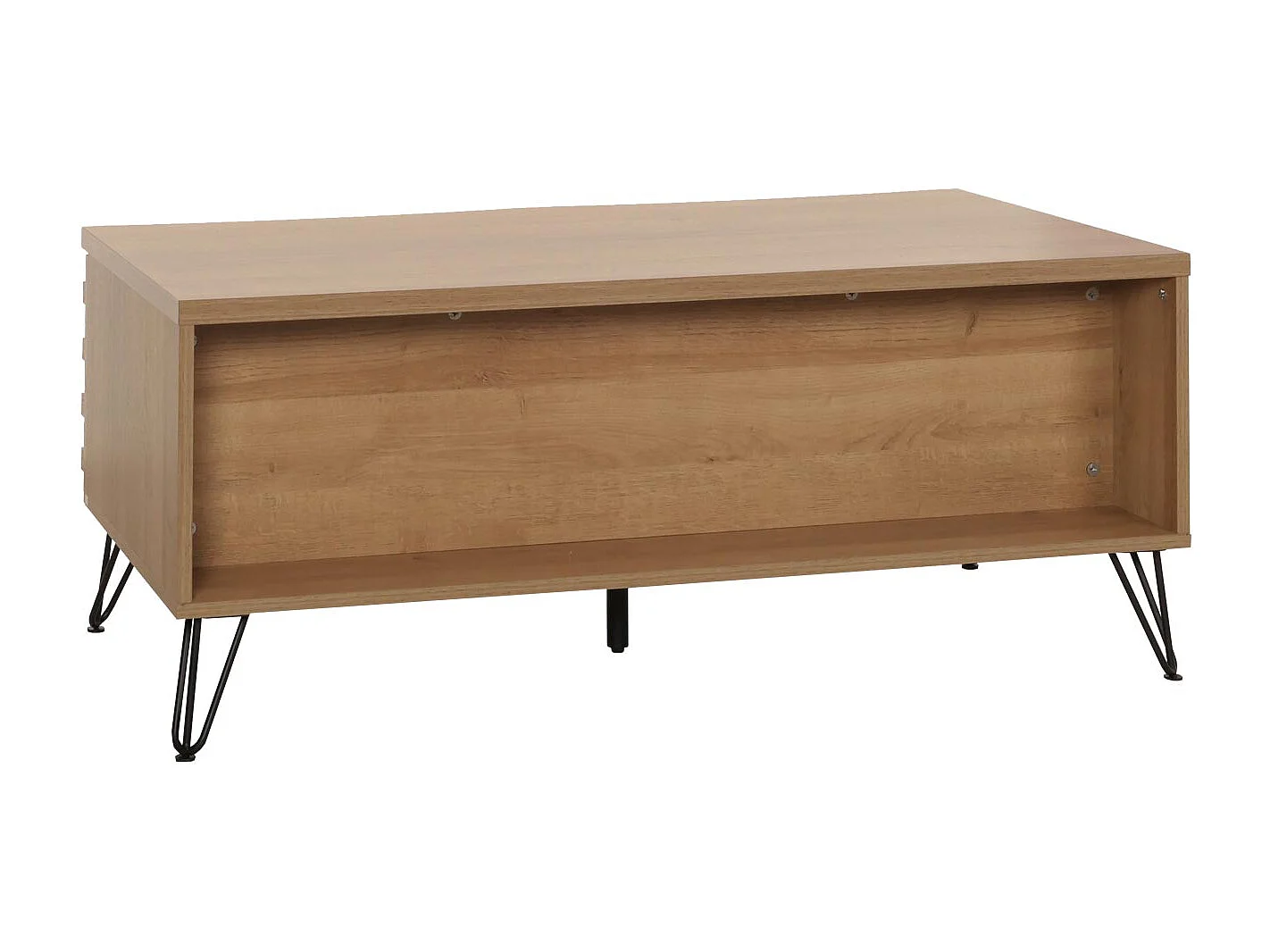 Table basse table de métal marron 110 x 55 x 46 cm 04_0008458