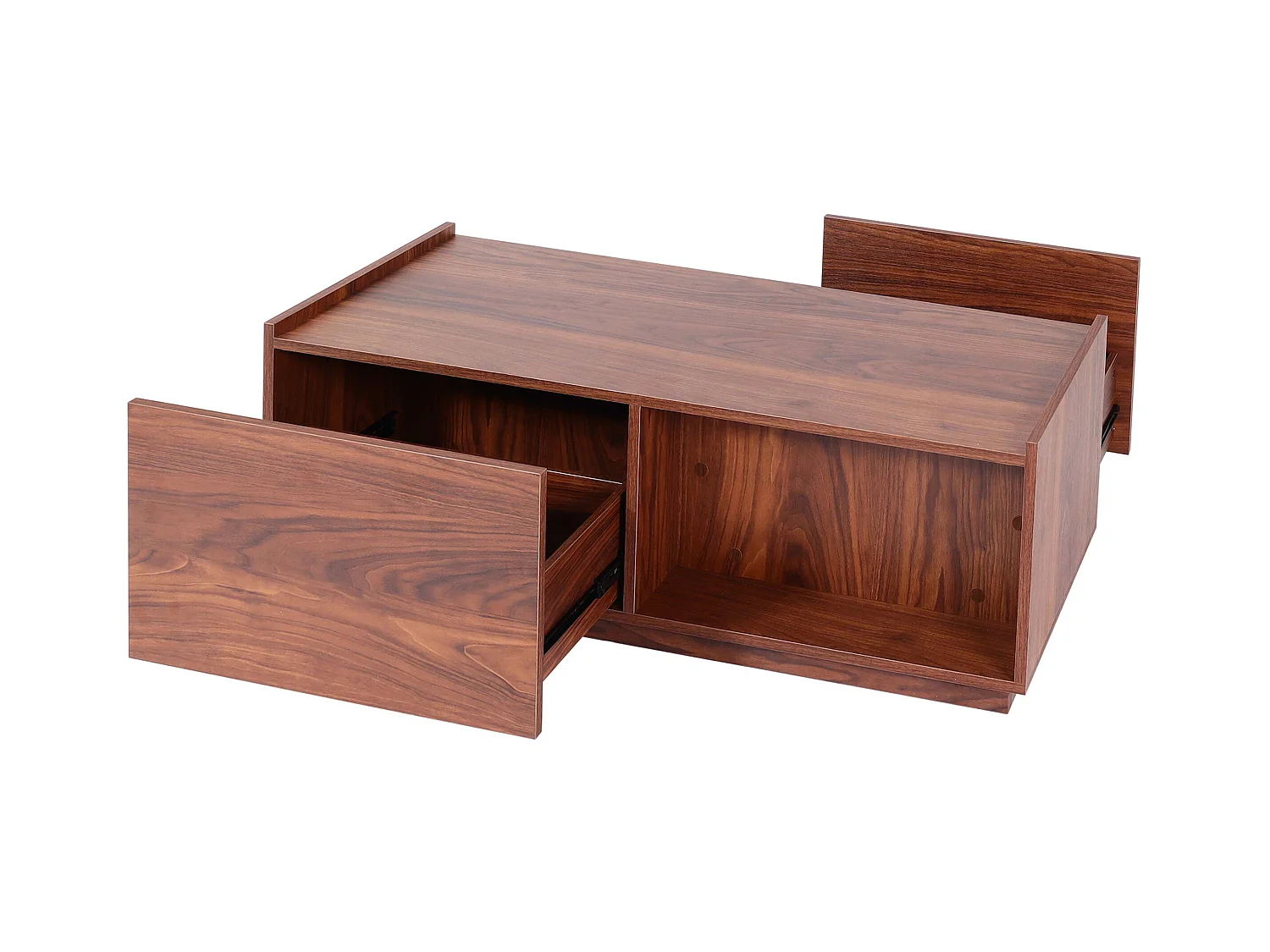 Table basse table de effet bois marron 110 x 50 x 40 cm 04_0008431