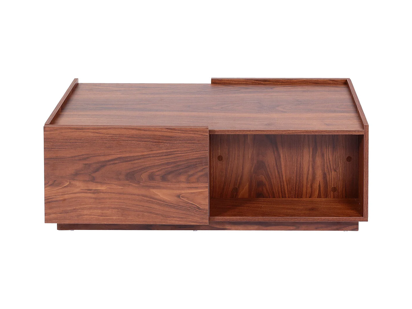 Table basse table de effet bois marron 110 x 50 x 40 cm 04_0008431