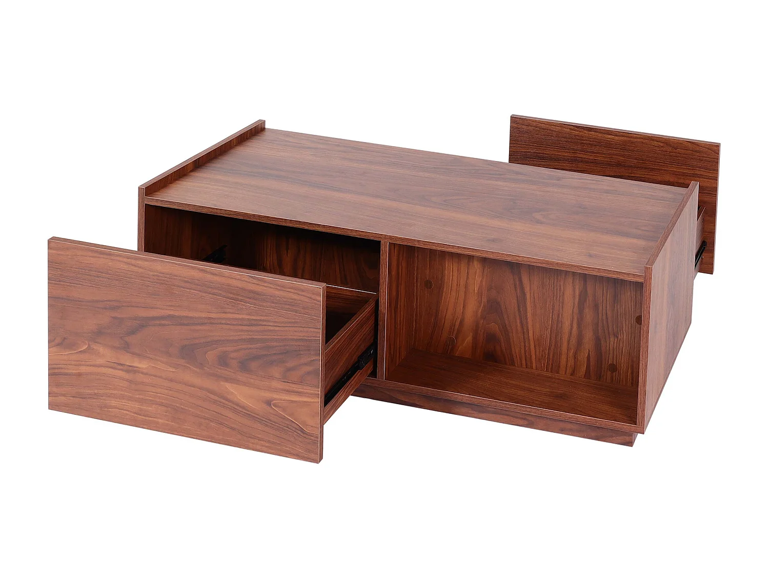 Table basse table de effet bois marron 110 x 50 x 40 cm 04_0008431