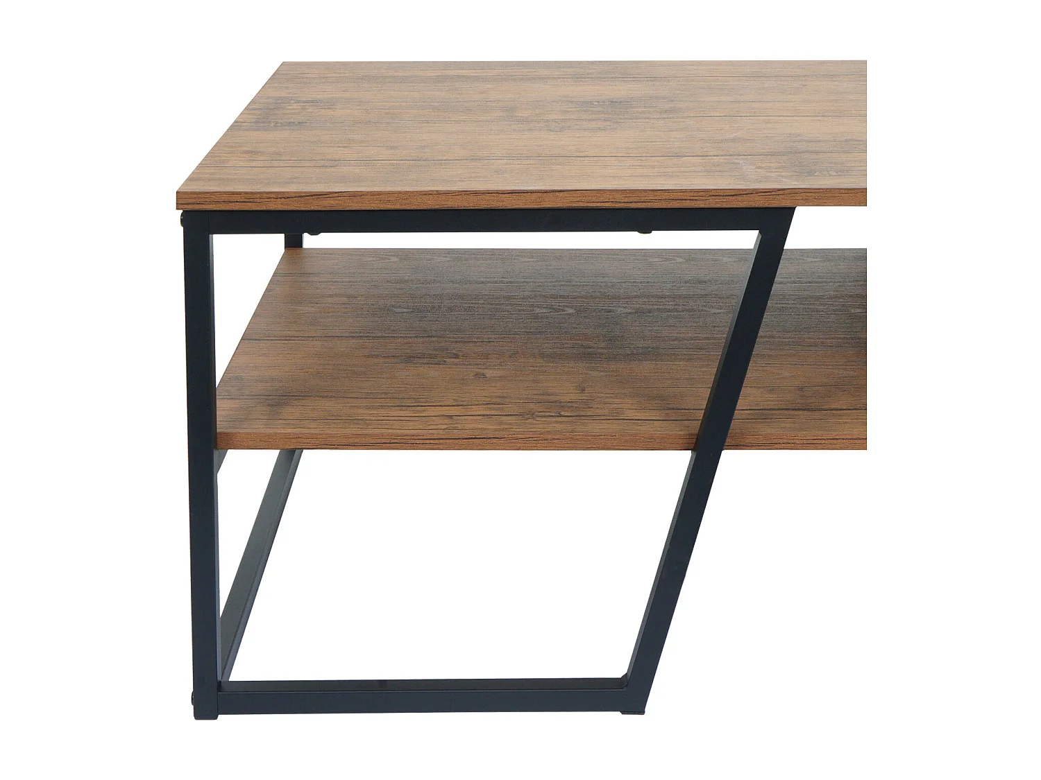 Table basse table d'appoint métal beige 66 x 11 x 118 cm 04_0008422