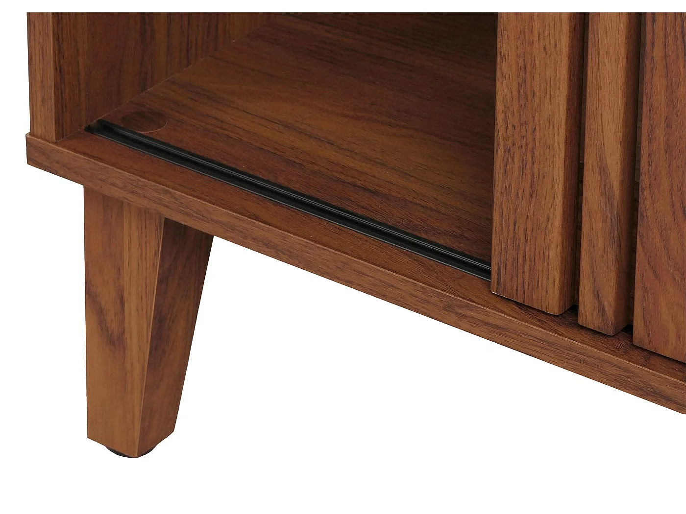 Table basse 2 compartiments bois marron 114 x 59 x 52 cm 04_0008456