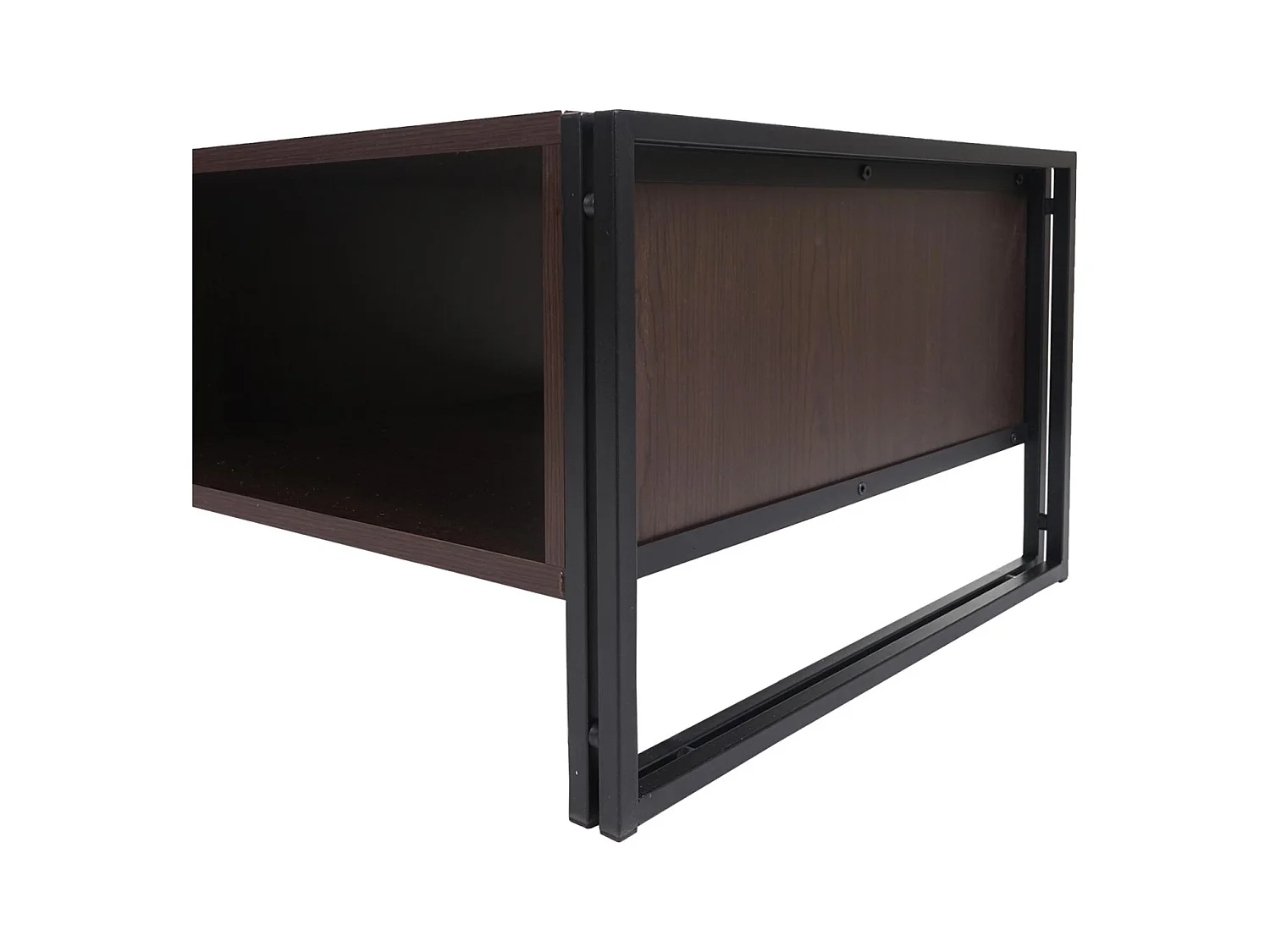 Table basse table d'appoint métal marron 120 x 60 x 41 cm 04_0008421