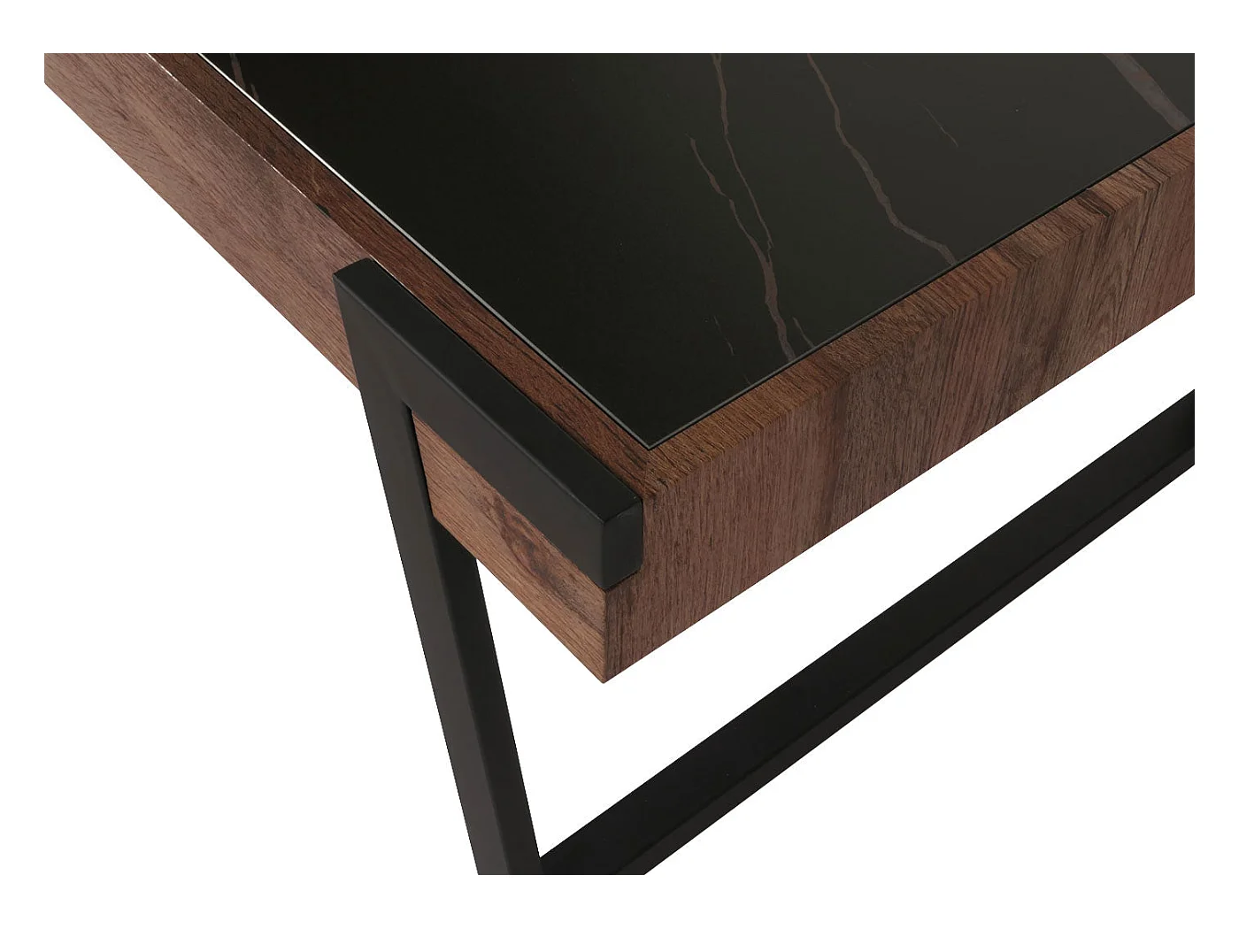 Table basse table de bois marron 75 x 18 x 130 cm 04_0008447