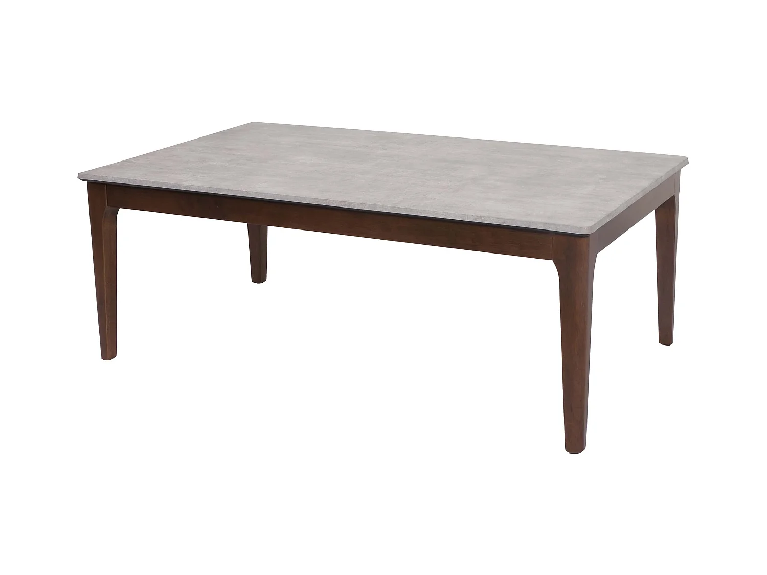 Table basse table d'appoint bois marron 77 x 11 x 128 cm 04_0008460