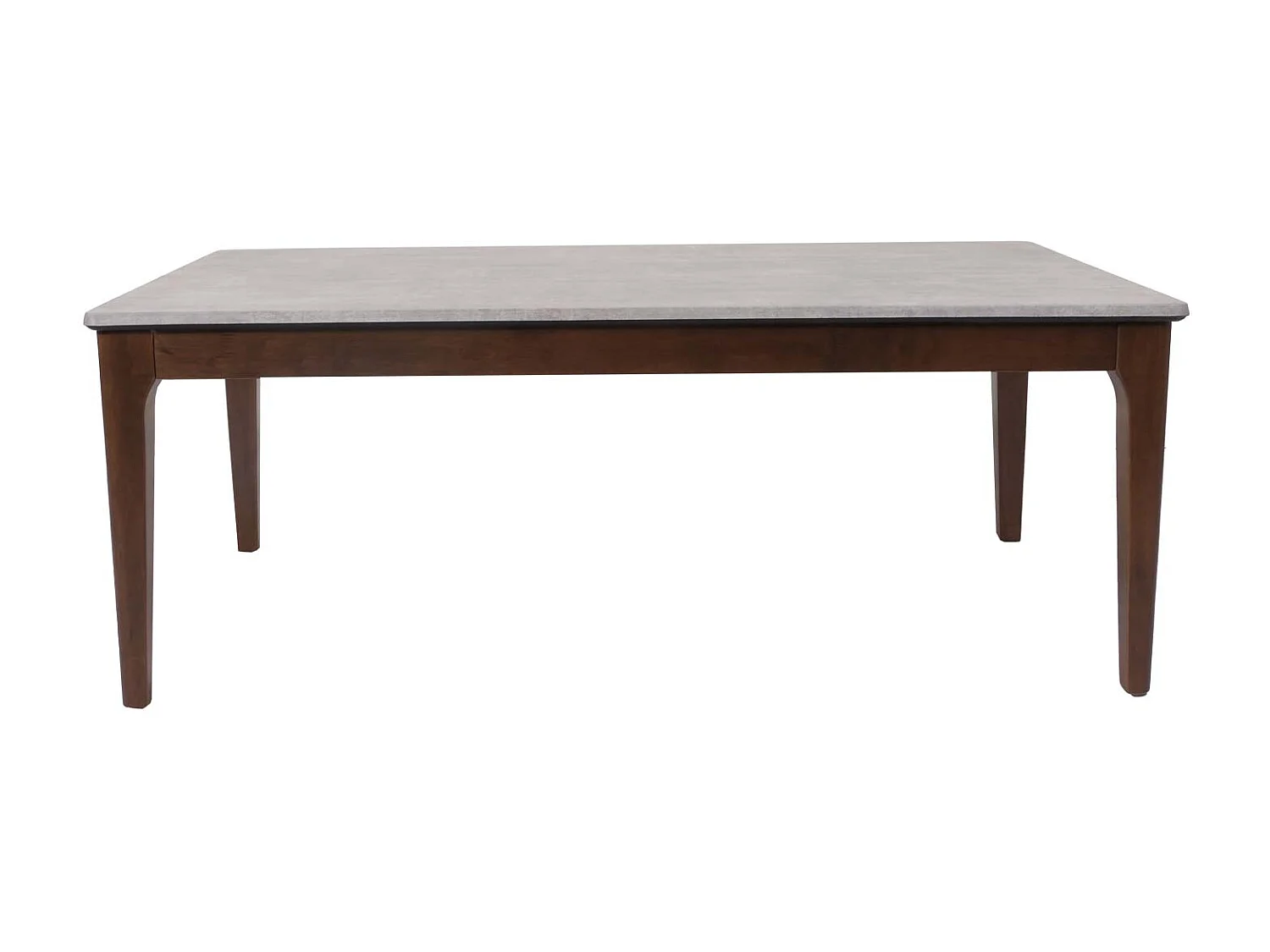 Table basse table d'appoint bois marron 77 x 11 x 128 cm 04_0008460