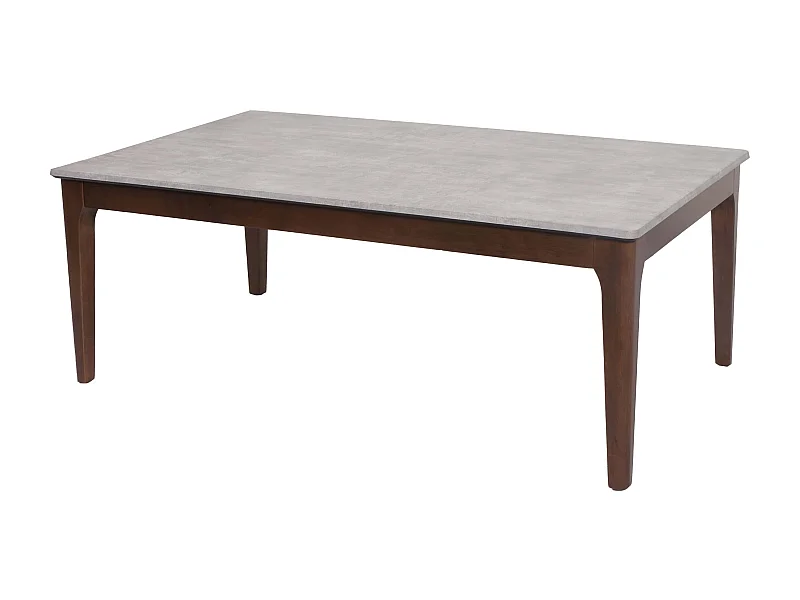 Table basse table d'appoint bois marron 77 x 11 x 128 cm 04_0008460