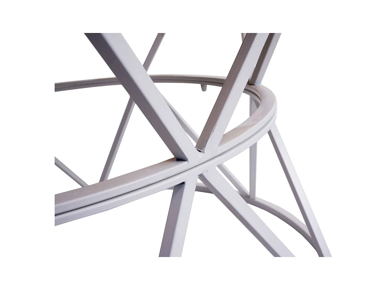 Table basse table d'appoint métal blanche 69 x 38 x 70 cm 04_0008470