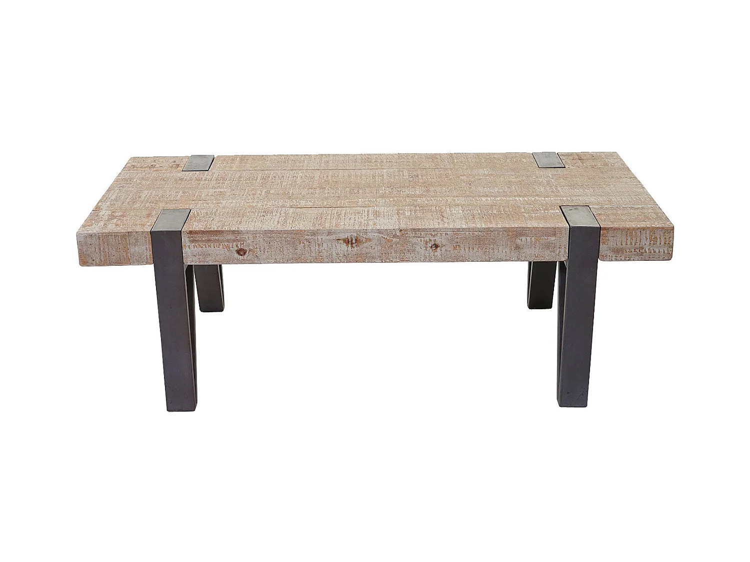 Table basse table de bois marron 120 x 60 x 40 cm 04_0005006