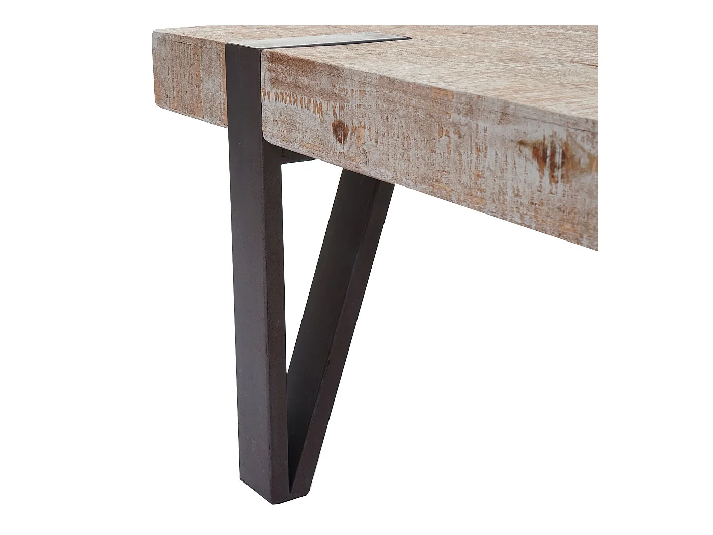 Table basse table de bois marron 120 x 60 x 40 cm 04_0005006