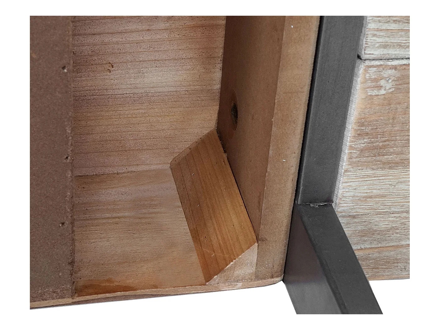 Table basse table de bois marron 120 x 60 x 40 cm 04_0005006