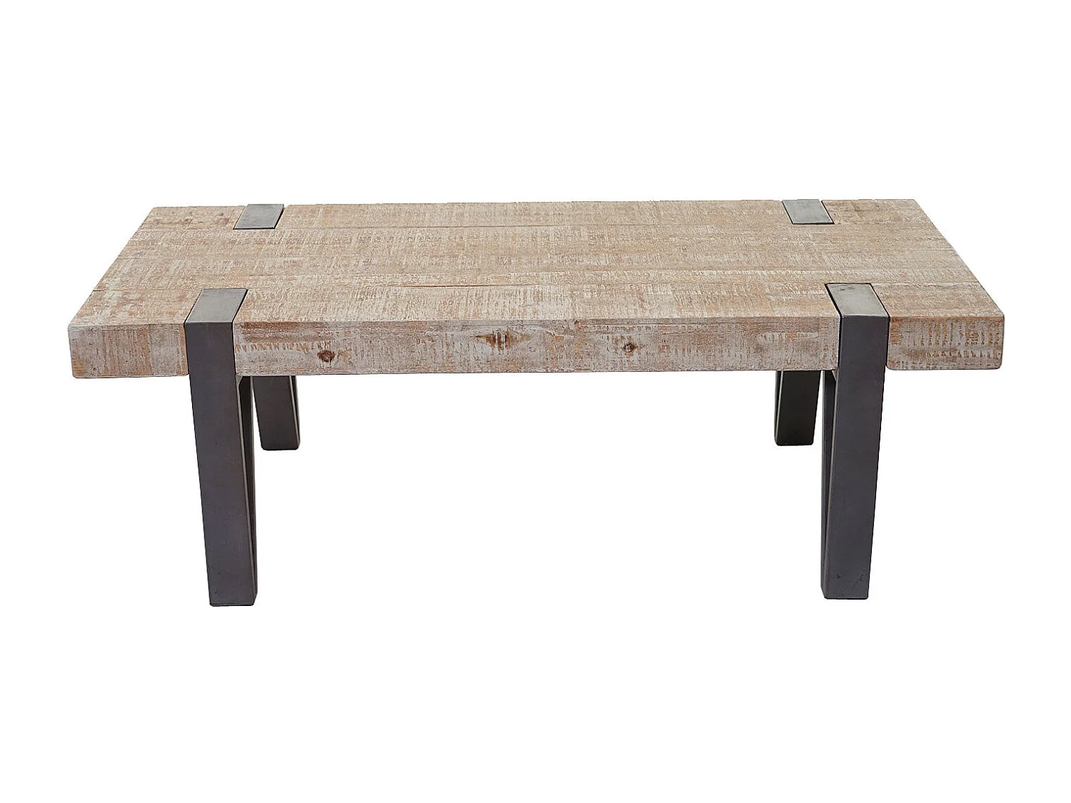 Table basse table de bois marron 120 x 60 x 40 cm 04_0005006