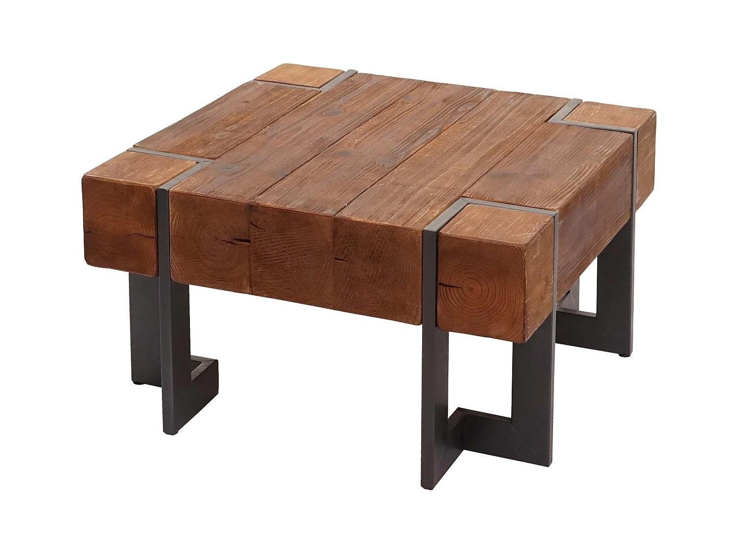 Table basse table de métal marron 78 x 23 x 79 cm 04_0008418