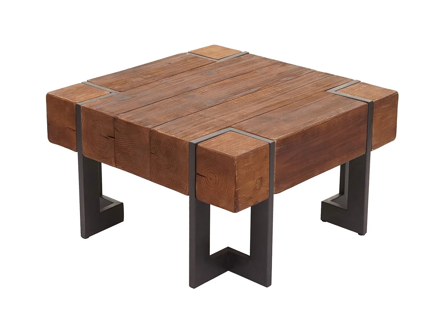 Table basse table de métal marron 78 x 23 x 79 cm 04_0008418