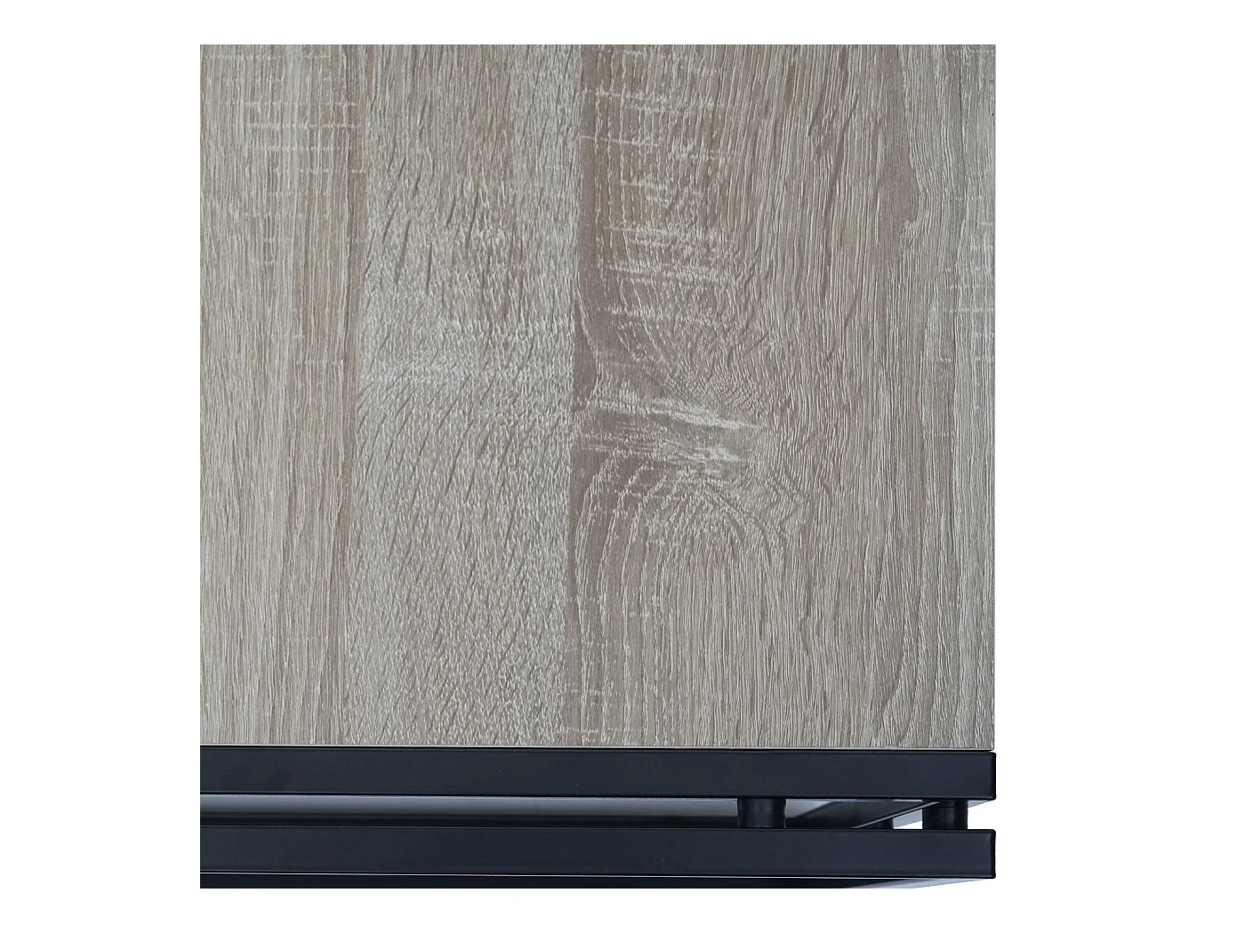 Table basse deux tiroirs métal beige 67 x 13 x 109 cm 04_0008424