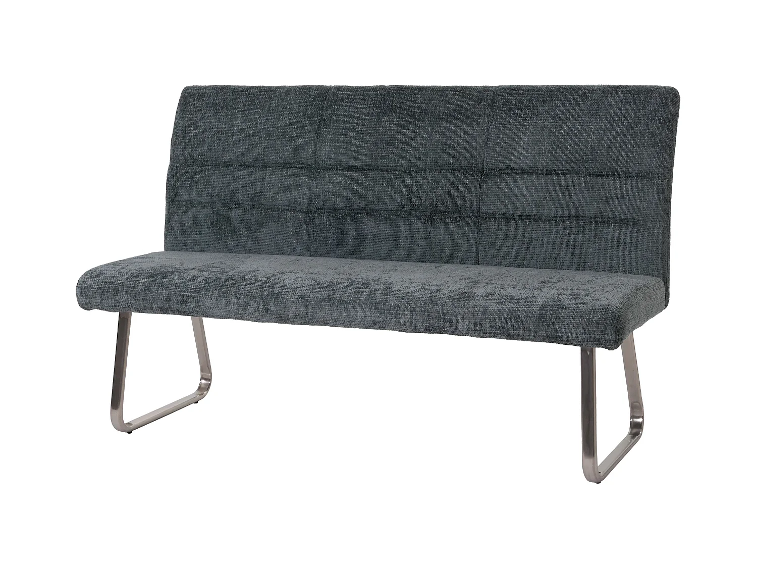 Banc canapé de salle argenté 65 x 33 x 163 cm 04_0005815