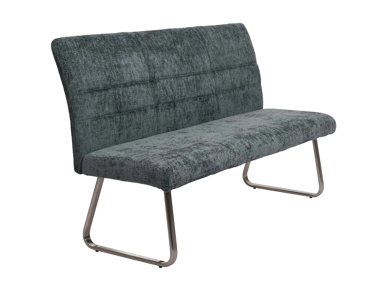 Banc canapé de salle argenté 65 x 33 x 163 cm 04_0005815