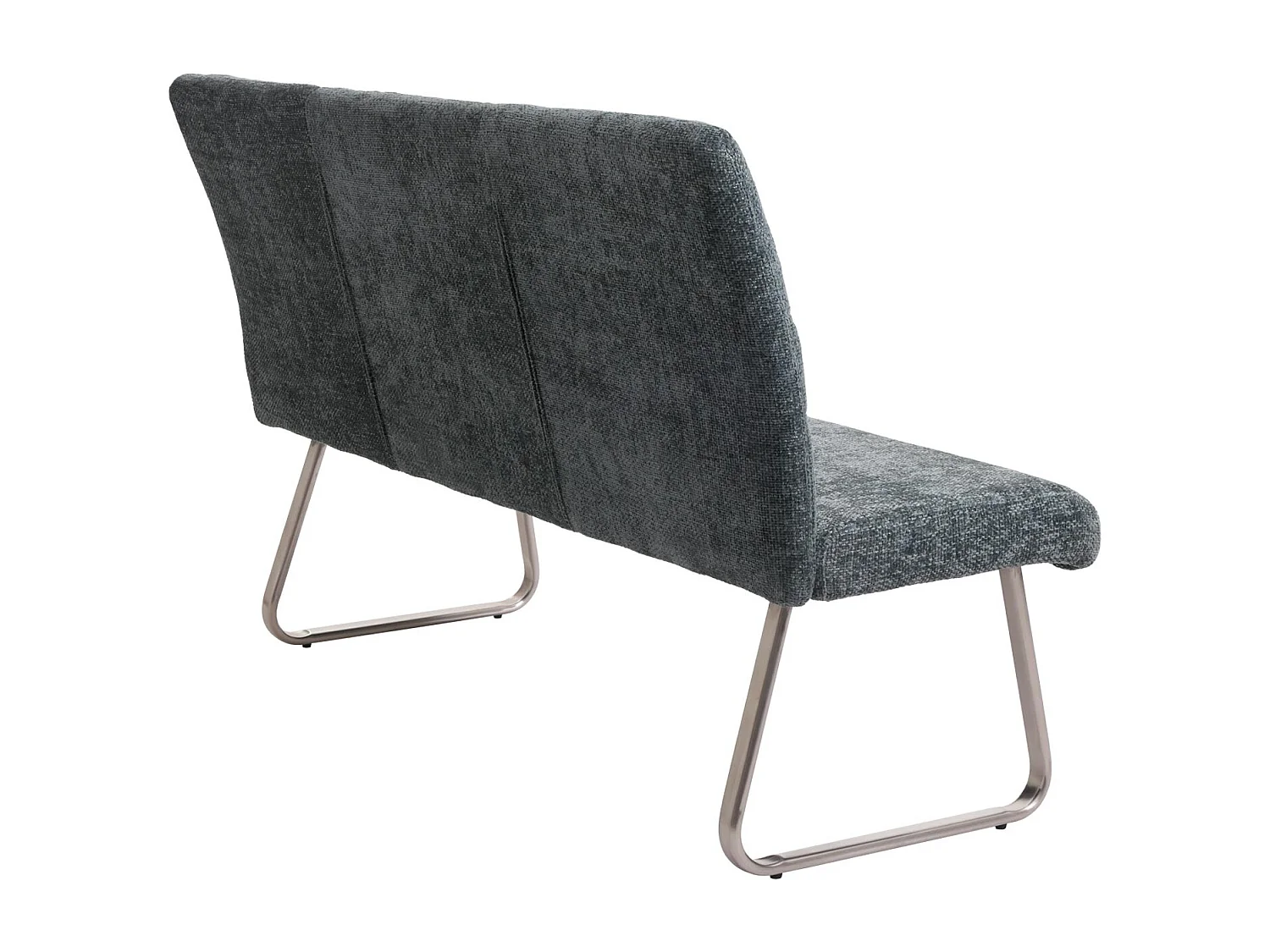 Banc canapé de salle argenté 65 x 33 x 163 cm 04_0005815