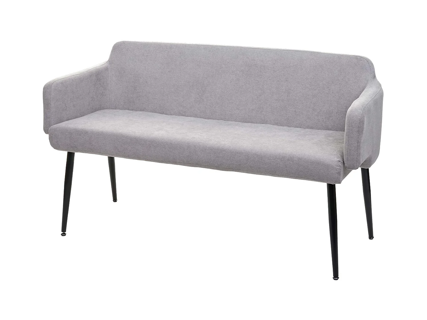 Banc de salle à tissu grise 58 x 44 x 136 cm 04_0005866