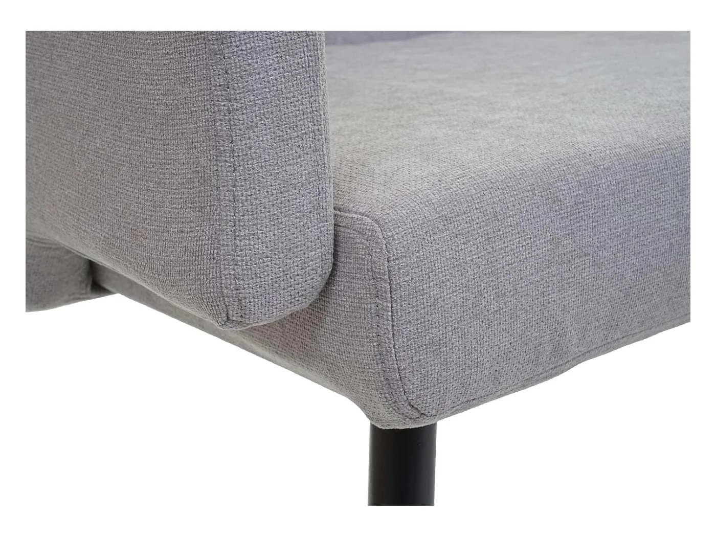 Banc de salle à tissu grise 58 x 44 x 136 cm 04_0005866