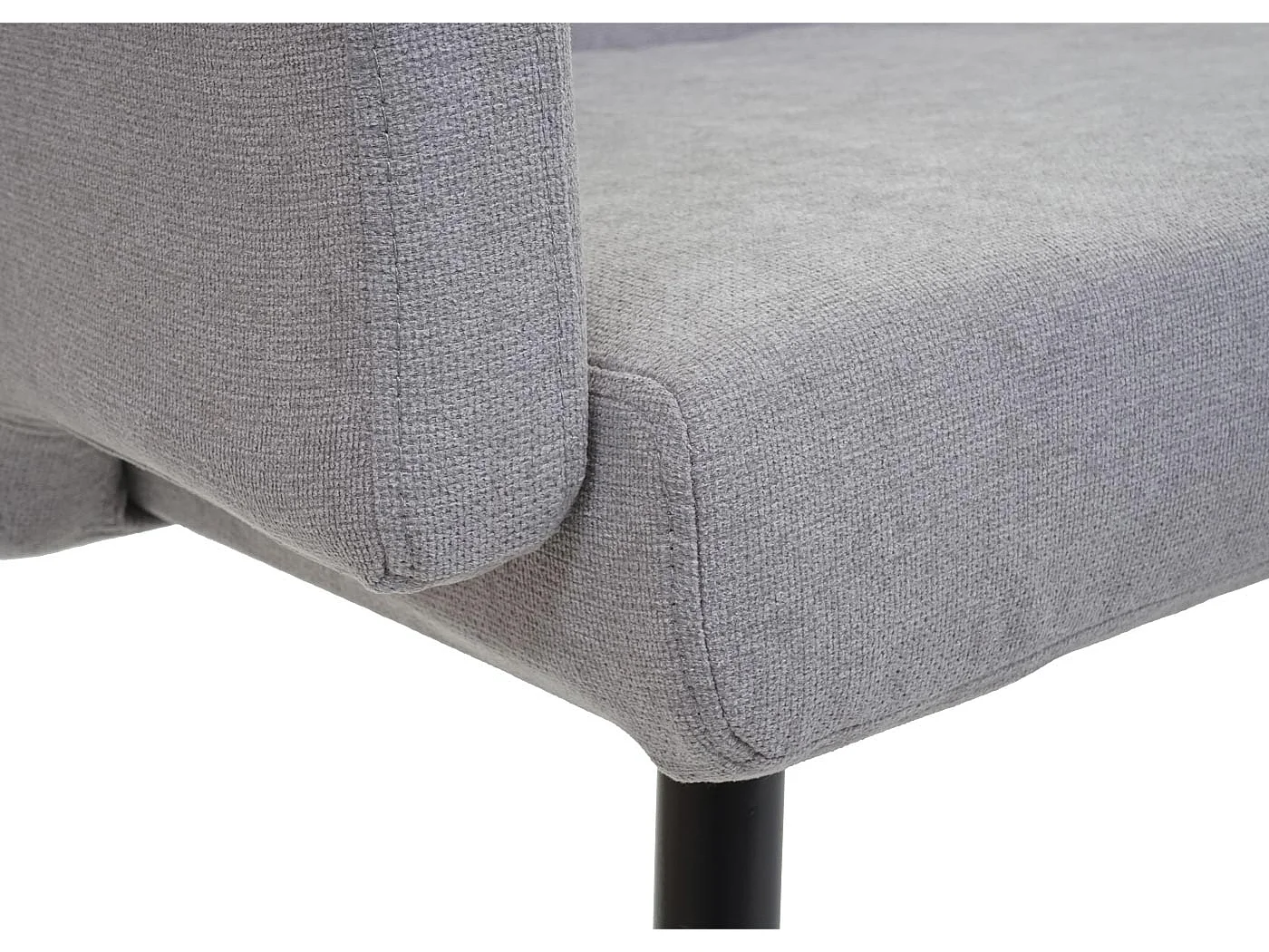 Banc de salle à tissu grise 58 x 44 x 136 cm 04_0005866