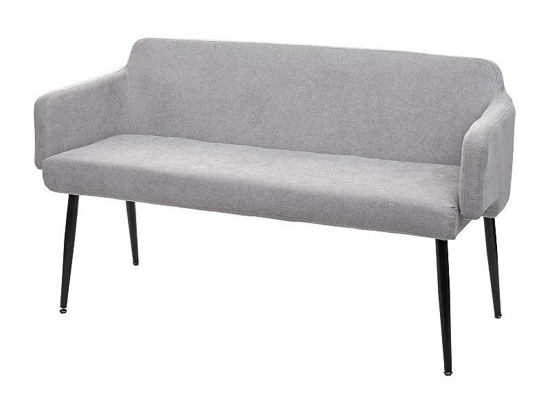 Banc de salle à tissu grise 58 x 44 x 136 cm 04_0005866