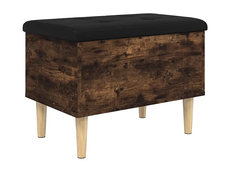 Banc banquette de rangement bois beige 62 x 42 x 46 cm DEC024723