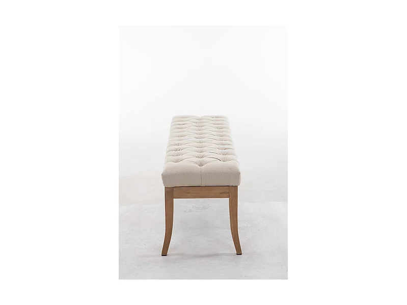 Banc design Chesterfield 150 bois marron 150 x 38 x 46 cm 10_0003698