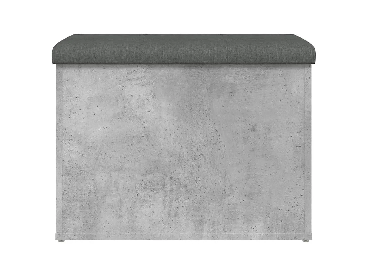 Banc banquette de rangement bois marron 62 x 42 x 45 cm DEC024765