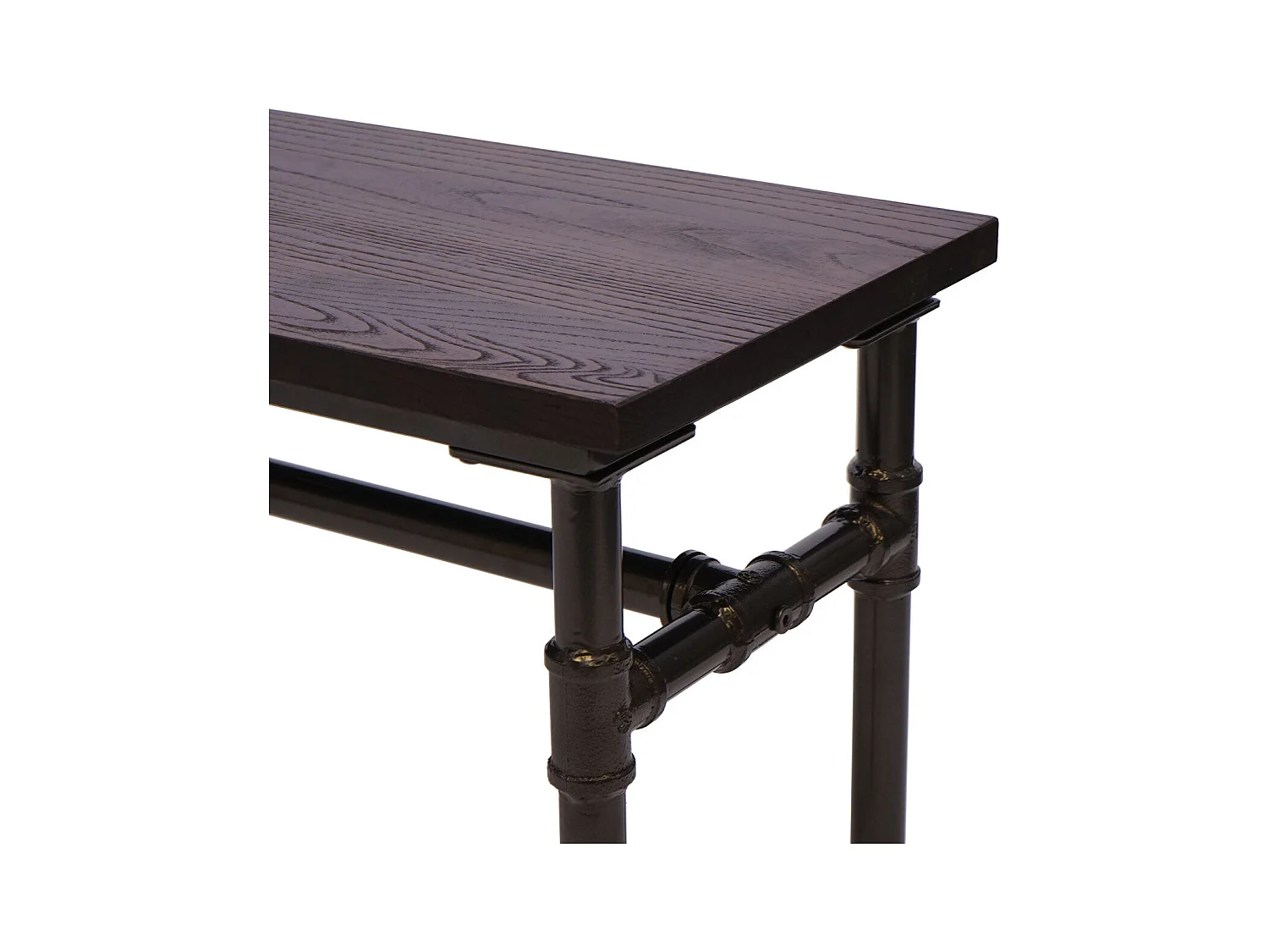 Banc tabouret de salle bois marron 120 x 35 x 45 cm 04_0001153