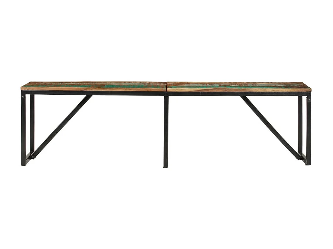 Banc de cuisine salle bois marron 160 x 35 x 46 cm DEC024697