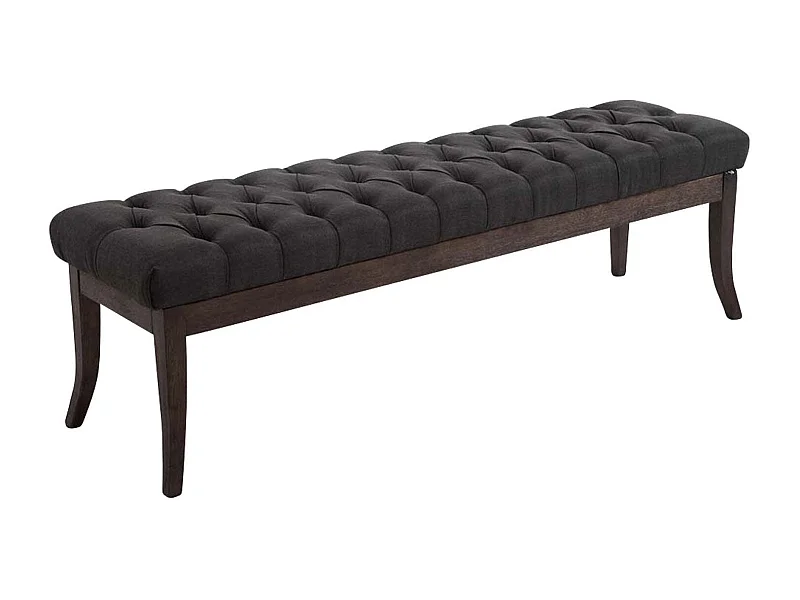 Banc design Chesterfield 150 bois marron 150 x 38 x 46 cm 10_0003688