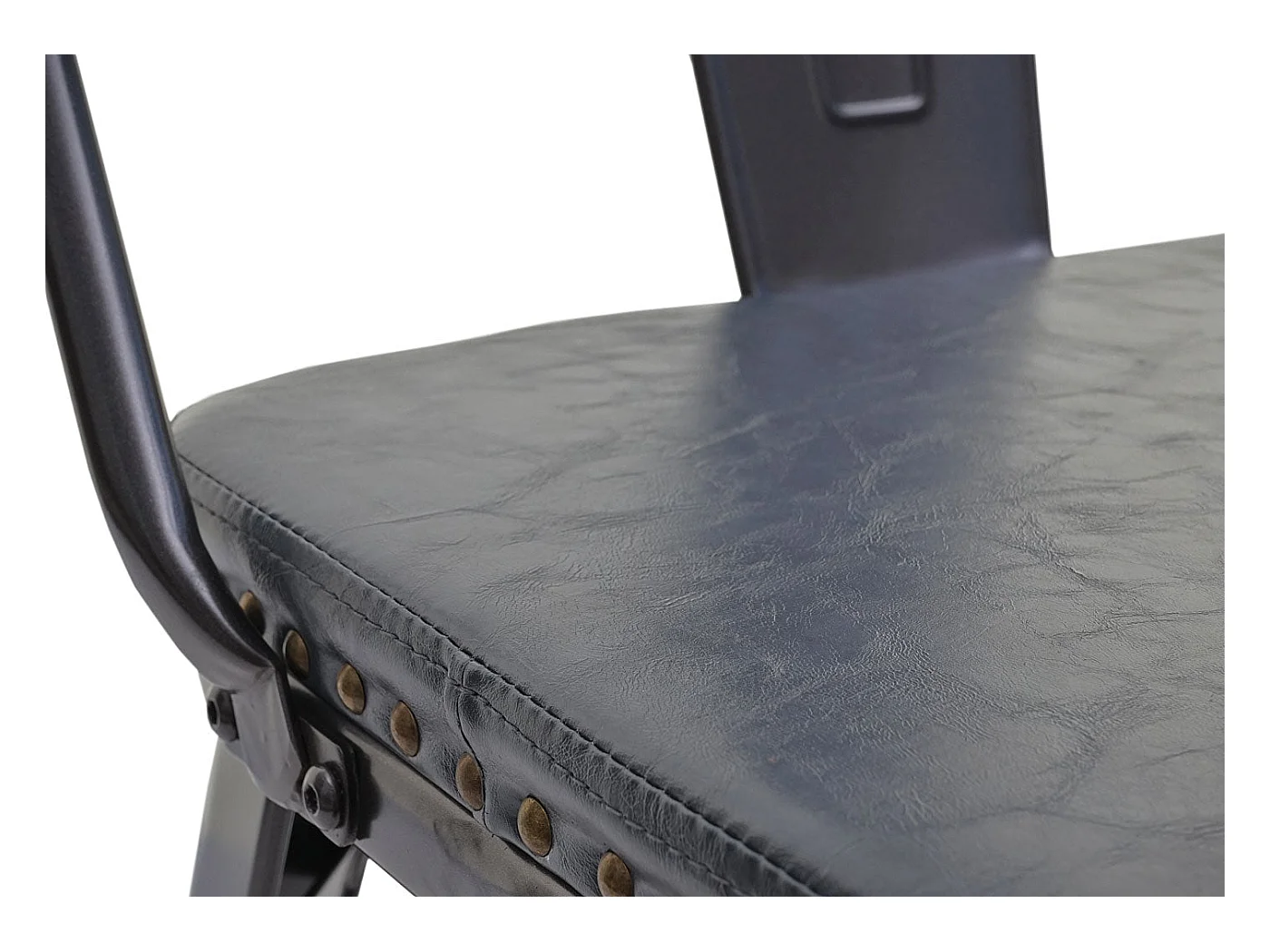 Banc 2 places de PVC grise 114 x 50 x 82 cm 04_0000062