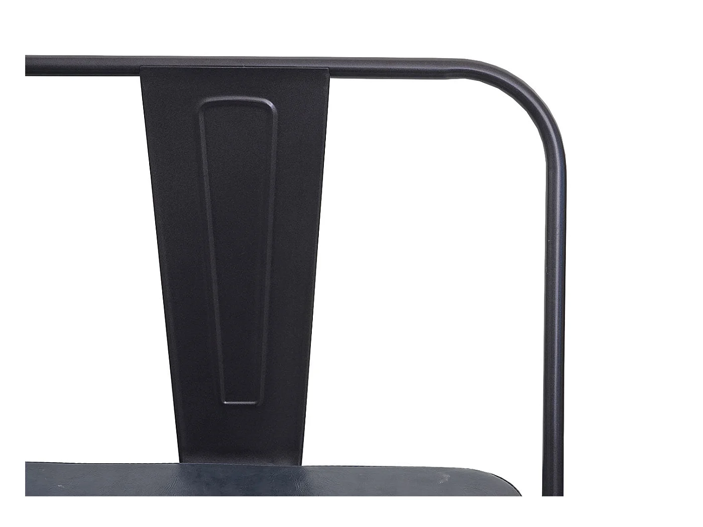 Banc 2 places de PVC grise 114 x 50 x 82 cm 04_0000062