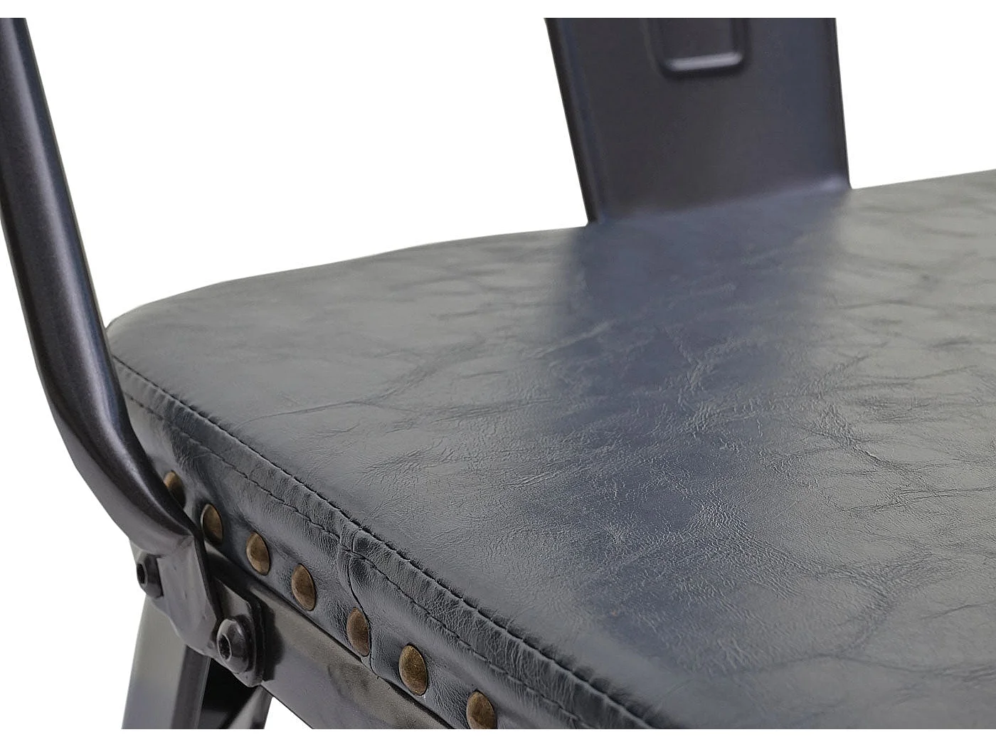 Banc 2 places de PVC grise 114 x 50 x 82 cm 04_0000062