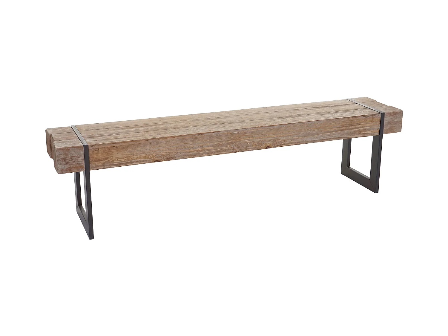 Banc de salle à bois marron 40 x 20 x 184 cm 04_0005840