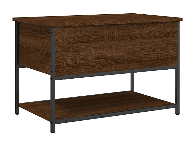 Banc banquette avec espace bois beige 70 x 42.5 x 47 cm DEC024741